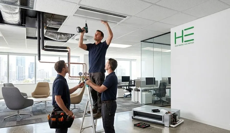Efficient Air Conditioning Installation for Business Comfort