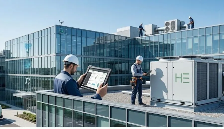 End-to-End Climate Management for Commercial Buildings